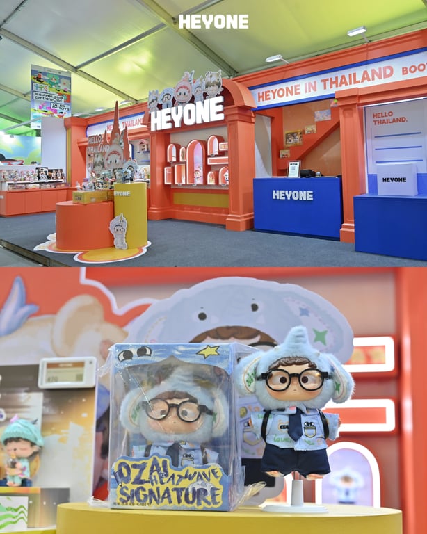 HEYONE สร้างความโดดเด่นในงาน Thailand Toy Expo ด้วยพลัง IP ข้ามวัฒนธรรม พลิกโฉมระบบนิเวศอาร์ตทอยในไทย | PR