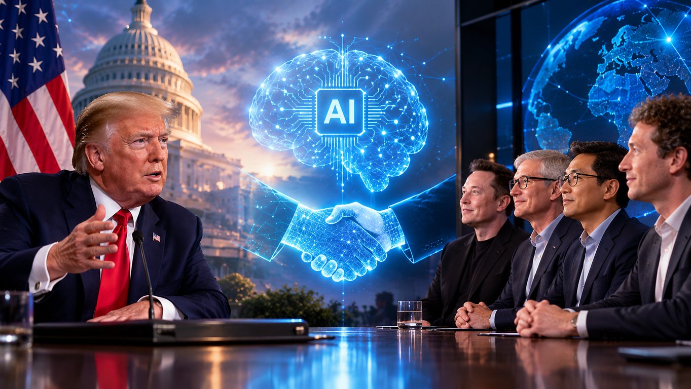 Trump Dorong Self-Regulation AI, Bos Teknologi AS Sepakati Komitmen Keselamatan