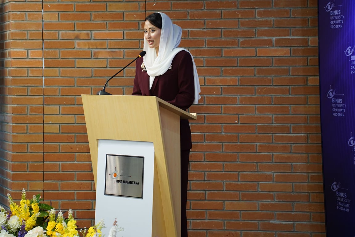 Keynote speech oleh Wakil Menteri Perdagangan RI (Dyah Roro Esti Widya Putri)