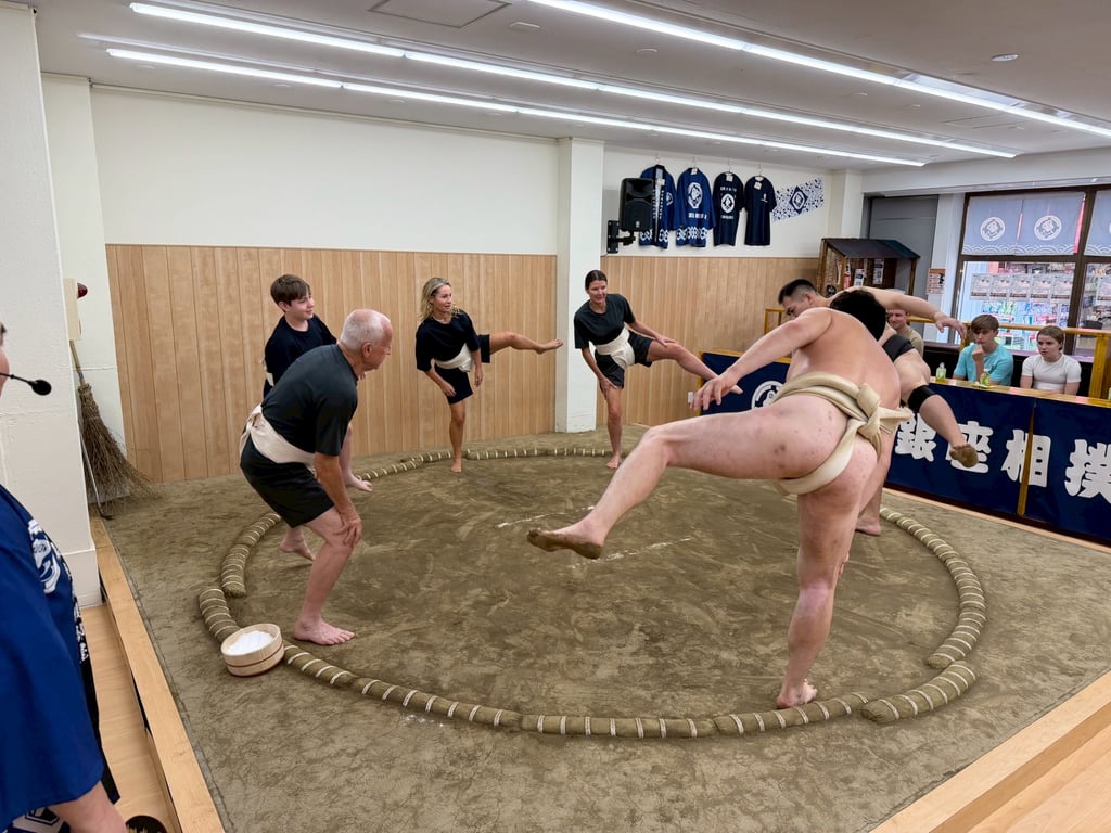 Challenge a Real Sumo Wrestler