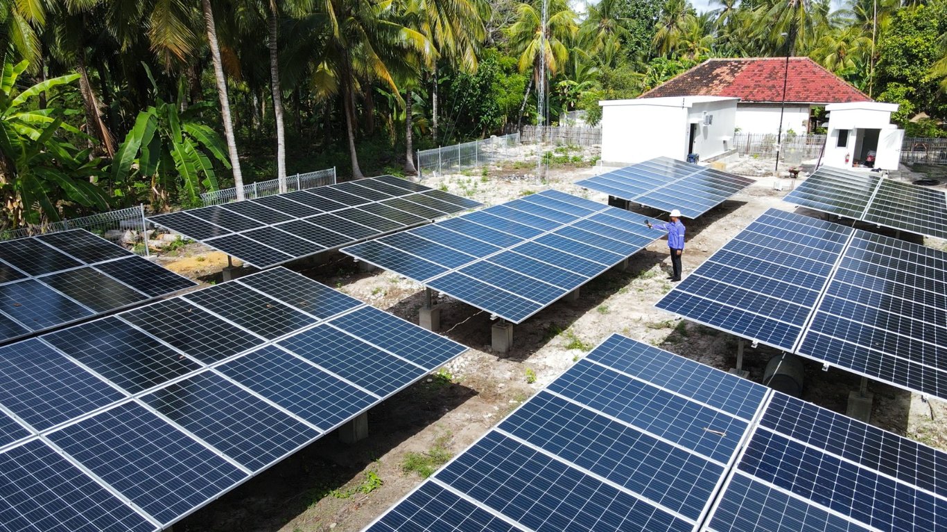 PLTS di Pulau Kemirian 50 kWp. Dok. Istimewa