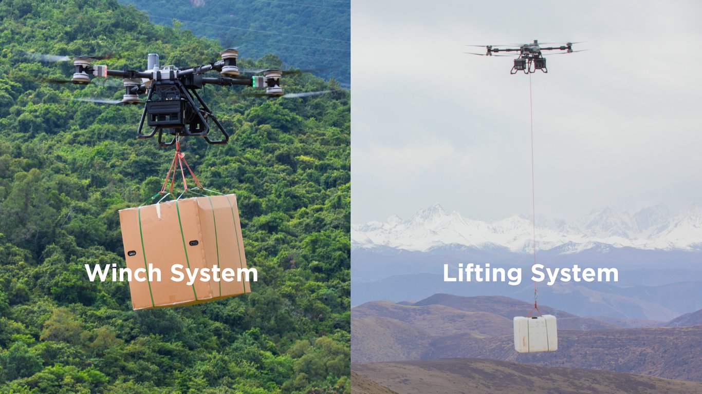 2 Delivery Systems: Winch & Lifting