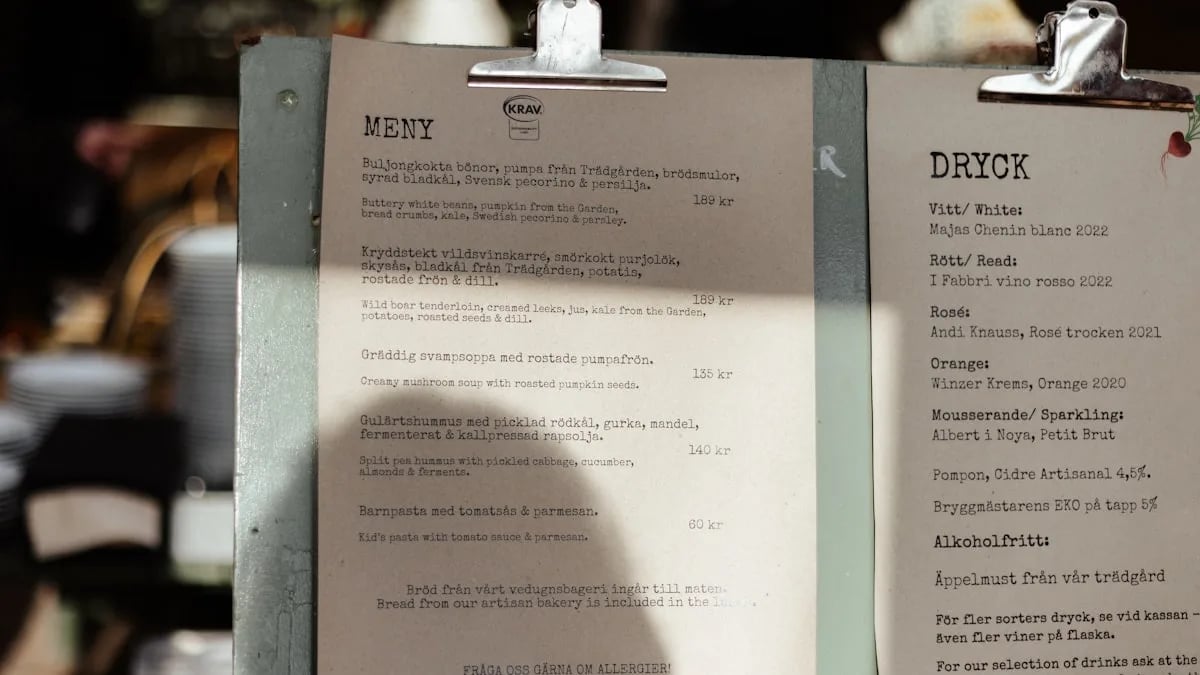 Menu Audit for Chefs: Inherited Menus Done Right