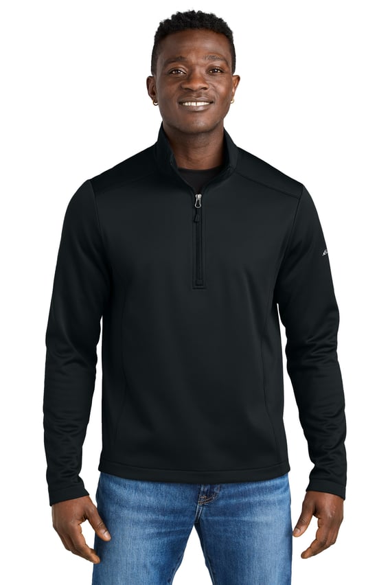 Front view of Smooth Mid Layer Fleece 1/2-Zip