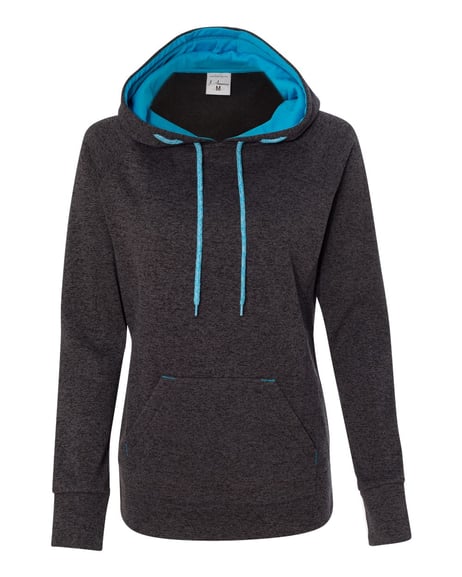 Front view of Women’s Cosmic Fleece Hooded Sweatshirt