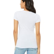 Back view of Ladies’ Triblend Short-Sleeve T-Shirt
