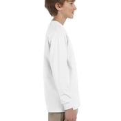 Side view of Youth DRI-POWER® ACTIVE Long-Sleeve T-Shirt
