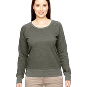 Front view of Ladies’ Fleece Raglan Pullover