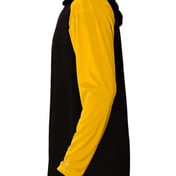 Side view of Breakout Youth Hooded T-Shirt