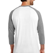 Back view of Perfect Tri® 3/4-Sleeve Raglan