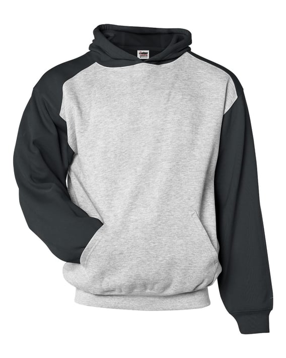 Front view of Youth Sport Athletic Fleece Hooded Sweatshirt