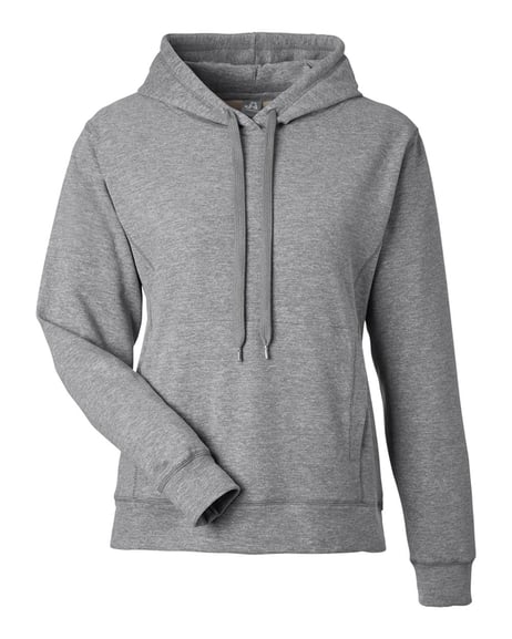 Front view of Women's Electric Fleece Hooded Sweatshirt