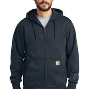 Front view of Rain Defender &reg; Paxton Heavyweight Hooded Zip-Front Sweatshirt