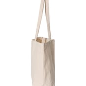 Side view of Large Canvas Tote