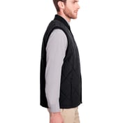 Side view of Men’s Dawson Quilted Hacking Vest