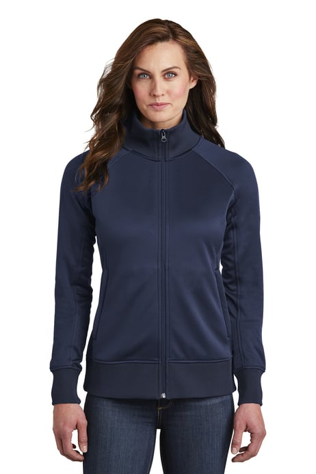 Front view of Ladies Tech Full-Zip Fleece Jacket