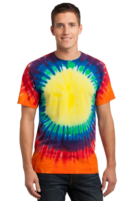 Frontview ofWindow Tie-Dye Tee