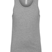 Front view of Youth Heather CVC Tank