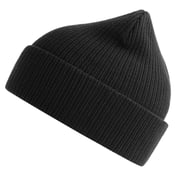 Side view of Sustainable Cuffed Beanie