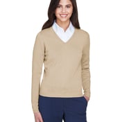 Front view of Ladies’ V-Neck Sweater