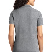 Back view of Ladies Core Blend Pique Polo
