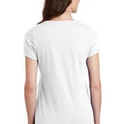 Back view of Ladies Fan Favorite V-Neck Tee