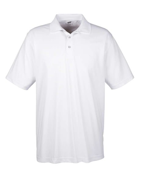 Front view of Cool & Dry Sport Performance Interlock Polo