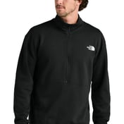 Front view of Double-Knit 1/2-Zip Fleece