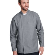 Front view of Denim Chef’s Jacket