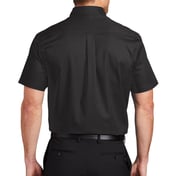 Back view of Tall Short Sleeve Easy Care Shirt