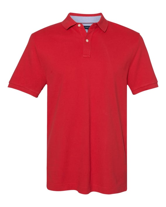 Front view of Classic Fit Ivy Piqué Polo
