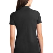 Back view of Ladies 5-in-1 Performance Pique Polo