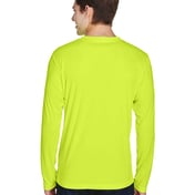 Back view of Men’s Zone Performance Long-Sleeve T-Shirt
