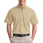 Front view of Short Sleeve Twill Shirt