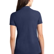 Back view of Ladies 5-in-1 Performance Pique Polo