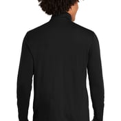 Back view of PosiCharge ® Tri-Blend Wicking 1/4-Zip Pullover