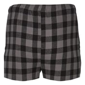 Back view of Double Brushed Flannel Boxers