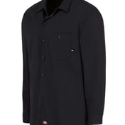 Side view of Industrial Cotton Long Sleeve Work Shirt – Tall Sizes