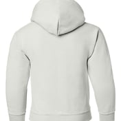 Back view of Heavy Blend™ Youth Hooded Sweatshirt