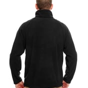 Back view of Men’s Microfleece Full-Zip Jacket