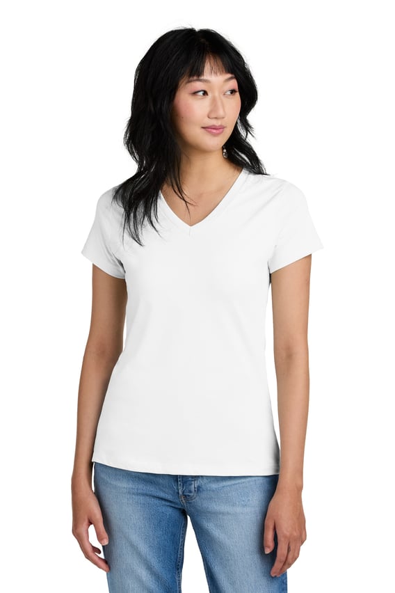 Front view of Women’s Perfect Weight® V-Neck Tee