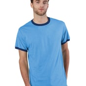 Front view of Adult Triblend Ringer T-Shirt