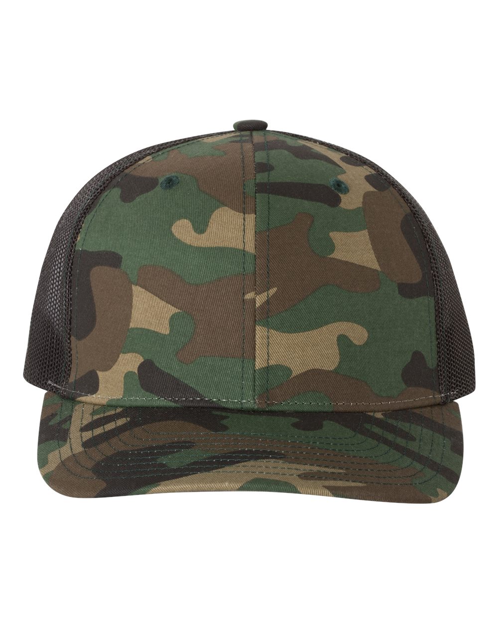 Front view of Printed Trucker Cap