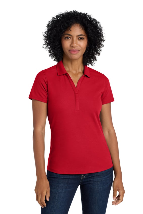 Front view of Women’s EZPerformance Pique Polo
