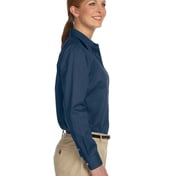 Side view of Ladies’ Pima Advantage Twill