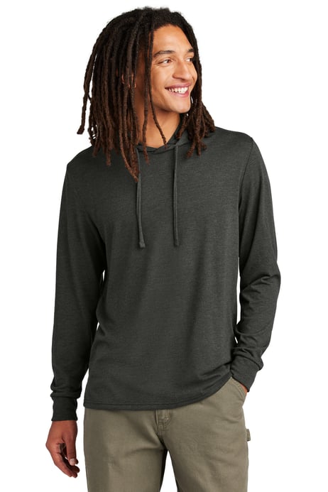 Front view of Unisex Tri-Blend Hoodie Tee