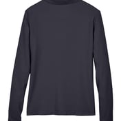 Back view of Women’s Pima Piquéé Long Sleeve Polo