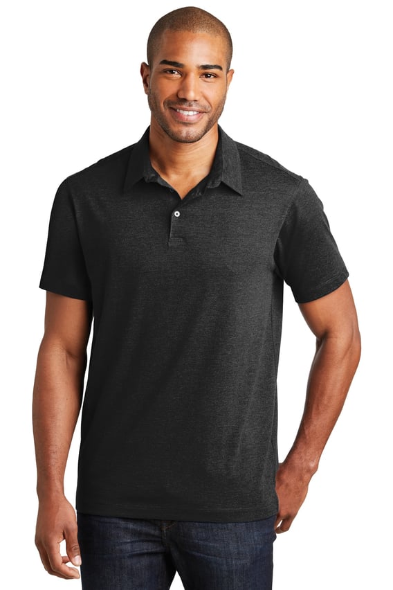Front view of Meridian Cotton Blend Polo