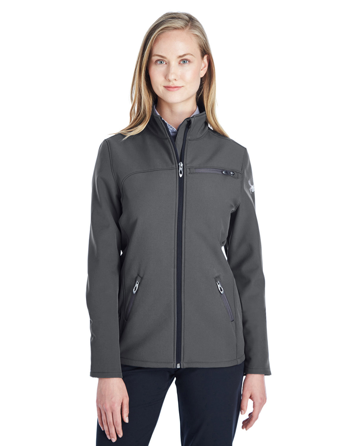Front view of Ladies’ Transport Soft Shell Jacket