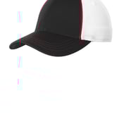 Front view of Piped Mesh Back Cap